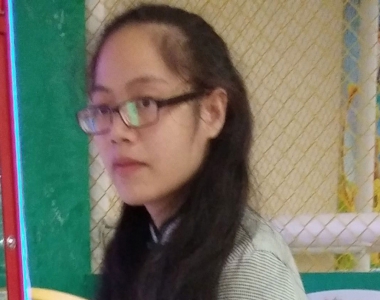 街拍国服旗袍美女之绿色旗袍写真