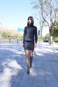 程生街拍公司职员的日常
