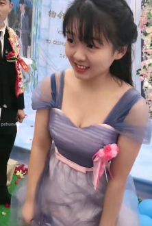 伴娘装美女图片18